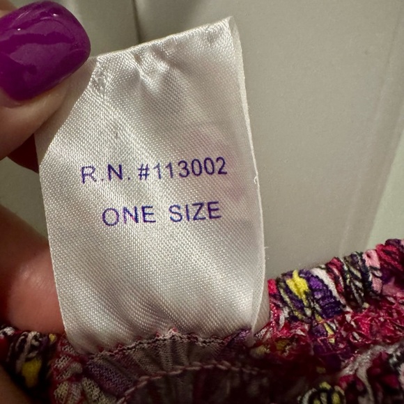 Boho India Boutique Tie Dye Print Maxi Dress One Size - Picture 10 of 12